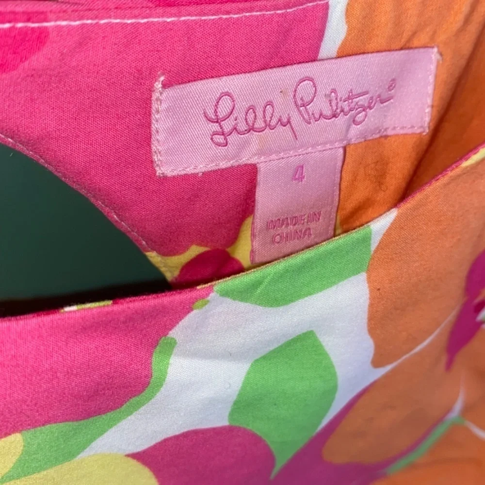 Lilly Pulitzer size 4 dress excellent condition